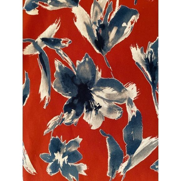 Christian Caliendo Floral swing dress Small triangular keyhole front & back EUC - Picture 3 of 16